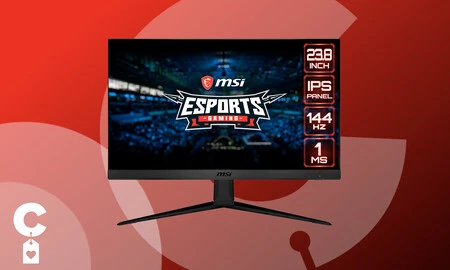 Este monitor gaming de MSI es perfecto para el ámbito competitivo: Full HD, 144Hz y FreeSync por menos de 200 euros en MediaMarkt