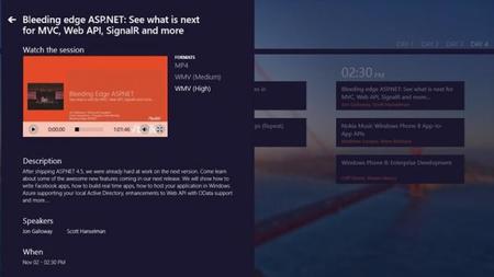 Presentación de Windows 8.1 en directo desde Modern UI / Metro con //Build