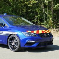 La Gendarmerie elige al SEAT León CUPRA como coche policía de intercepción rápida en autopistas