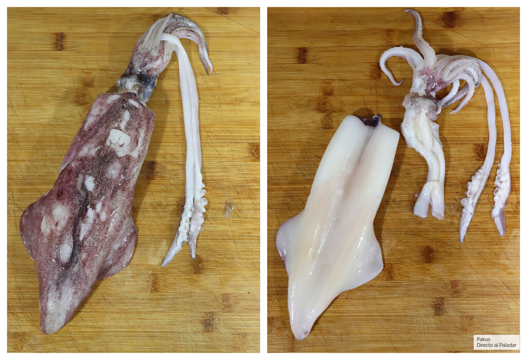 Cómo limpiar y preparar los calamares para su uso en la cocina