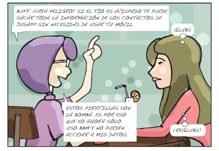 ¿Agujero de seguridad, eso qué es? Yo es que uso BBM