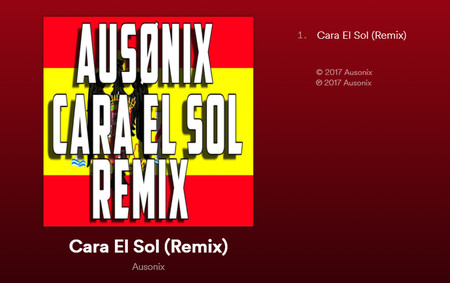 Una versión del 'Cara al Sol' se cuela entre las canciones más virales de Spotify en España: nadie sabe por qué