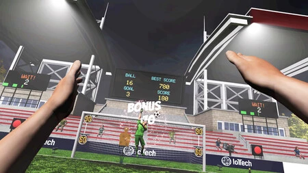 Vr Football Heading Challenge Vr Football Heading Challenge