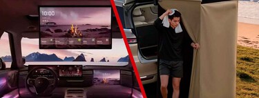 Hace 20 años lujo era tener teléfono en el coche. La última barrera de los coches para ricos en China es ducharte como en una camper