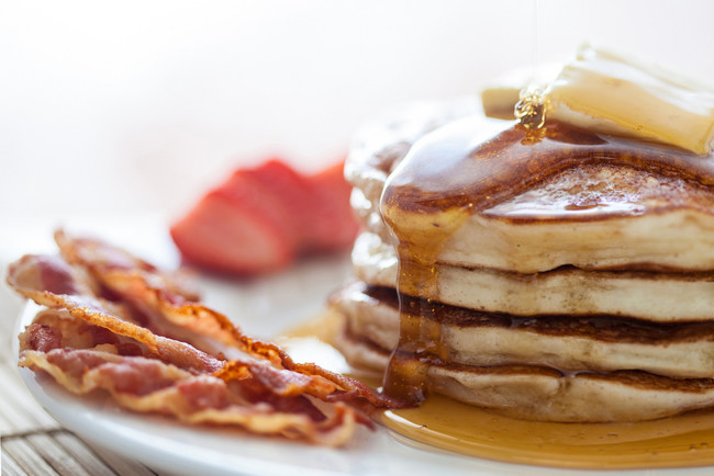 Tortitas con Bacon