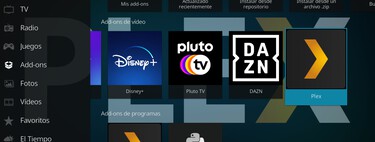 Así puedes usar Plex desde Kodi y estas son las ventajas que ofrece frente a la aplicación oficial