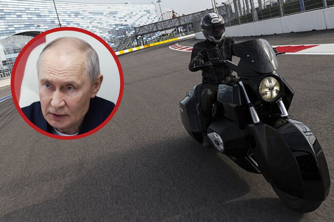 Putin Rusia Moto