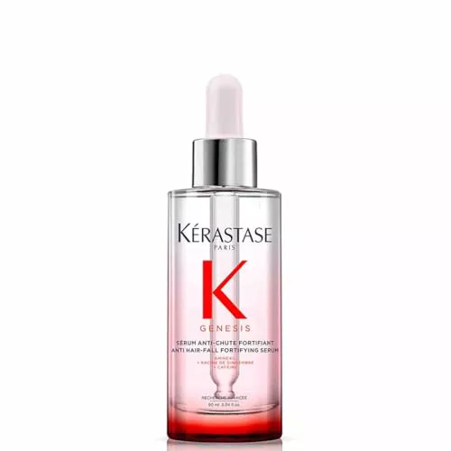 Kérastase Genesis, Sérum Anti-Caída, Fortalecedor Diario, Enriquecido con Raíz de Jengibre, Cafeína y Arginina, Para Cabello Débil o Frágil, Sérum Anti-Chute Fortifiant, 90 ml