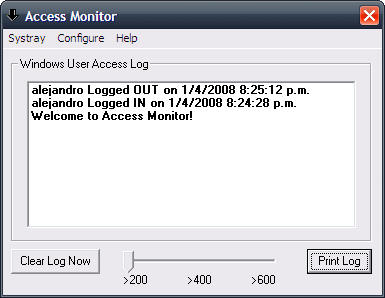 Controla el uso de tu ordenador con Access Monitor