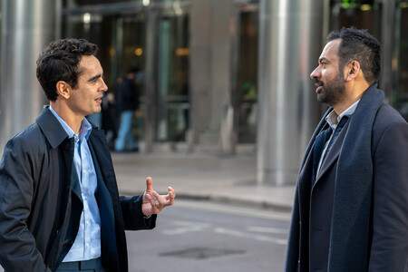 Max Minghella y Kal Penn en 'Industry'