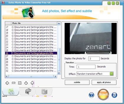 Haz videos con tus fotos en Windows con Extra Photo to Video Converter