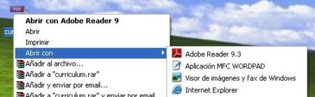 Elimina elementos de "Abrir con" en Windows