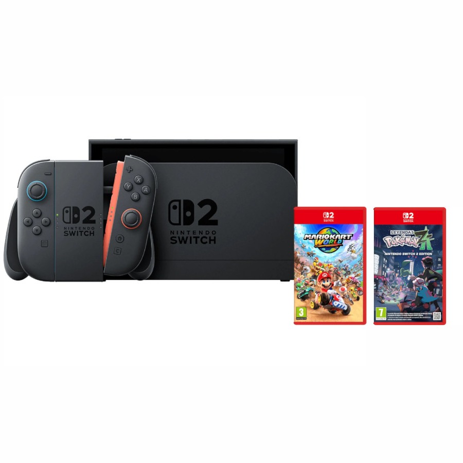 Nintendo Switch 2 + Mario Kart World + Pokémon ZA Legends