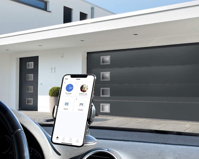 Este control remoto con WiFi que abre la puerta de tu garaje con la voz