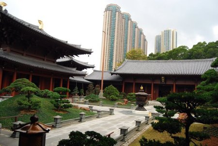 Chi Lin Nunnery en Hong Kong