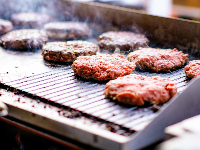 Parrilla Hamburguesas Plancha