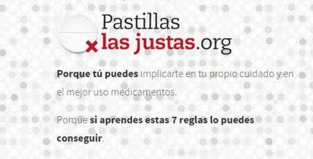 Pastillas las justas: Campaña contra la excesiva medicalización