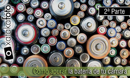 Como apurar la batería de tu cámara cuando está a punto de acabarse (II)