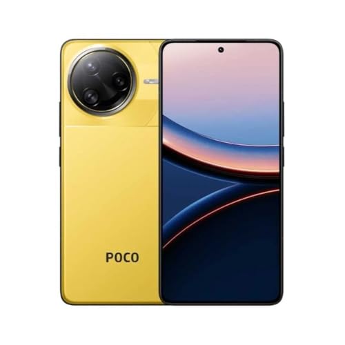 XIAOMI POCO F7 Ultra - Smartphone de 12+256GB, Cámara Triple de 50 MP con OIS, Pantalla de 6,67" 2K Flow AMOLED 120 Hz, Snapdragon 8 Elite, Hypercharge 120W, Amarillo (Versión ES)