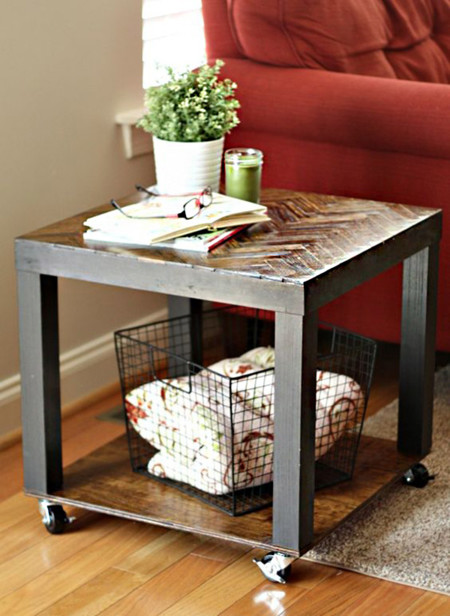 19 ideas para hackear tu mesa lack de ikea y darle nueva vida Mesas madera ikea