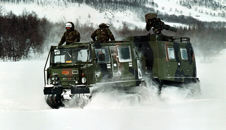 Hagglunds Bv206 25th Us Marines en Noruega