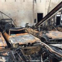 24 deportivos japoneses salen ardiendo, por culpa de una plantación ilegal de marihuana