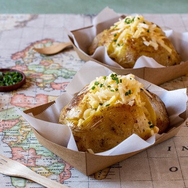 Patatas rellenas en el microondas: están listas mucho más rápido y quedan igual de deliciosas 