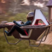 Alguém inventou uma motocicleta voadora que se parece com um setup gamer; ela custa o mesmo que um Porsche 911 