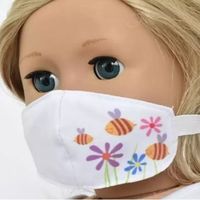 Mascarillas para muñecas para concienciar a los niños sobre el Covid, y cómo hacerlas  