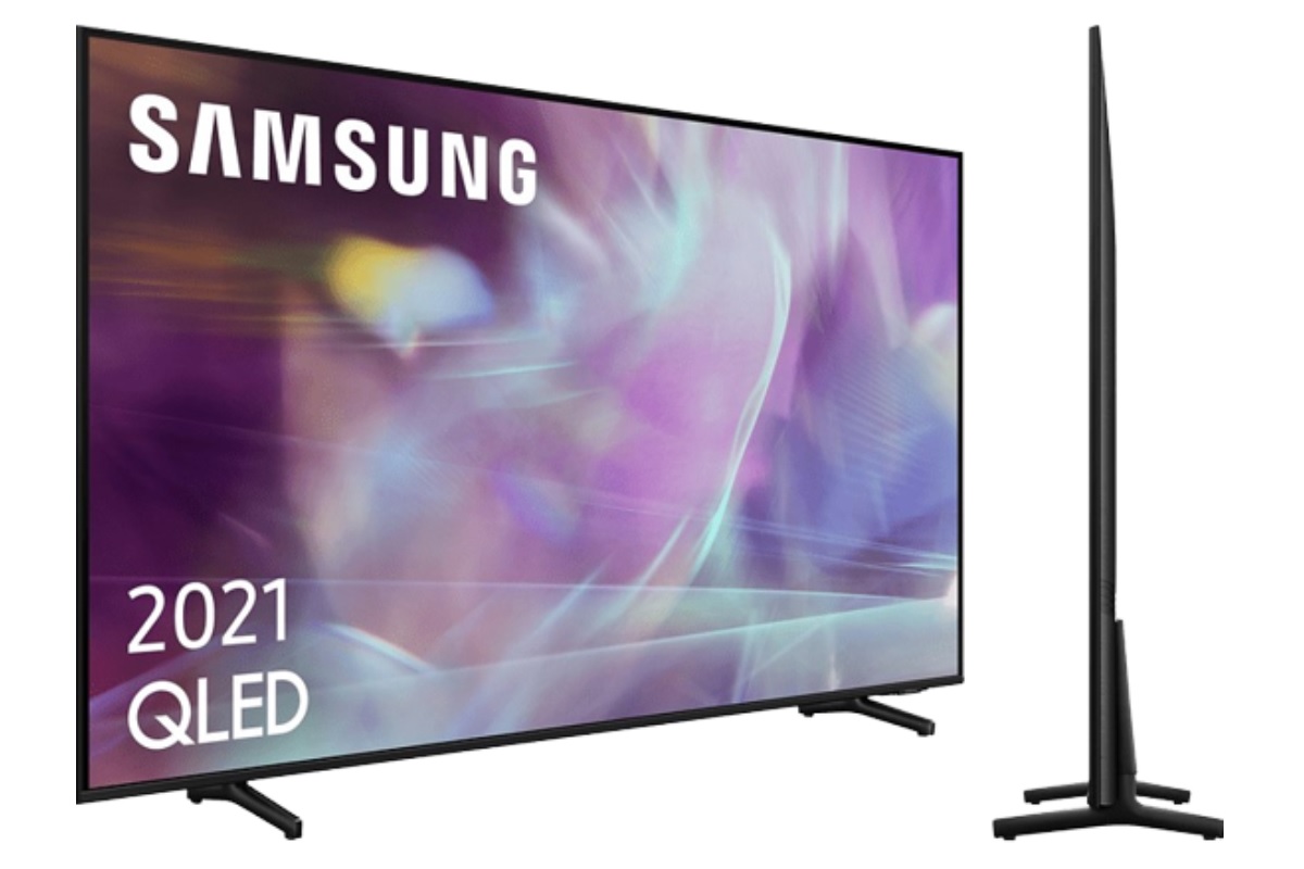 TV QLED 85 - Samsung QE85Q60AAUXXC, UHD 4K, Smart TV, HDR10+, Tizen, Motion Xcelerator.