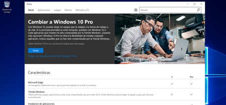 Los portátiles con Windows 10 S tendrán 3 meses más para actualizar gratis a una versión estándar