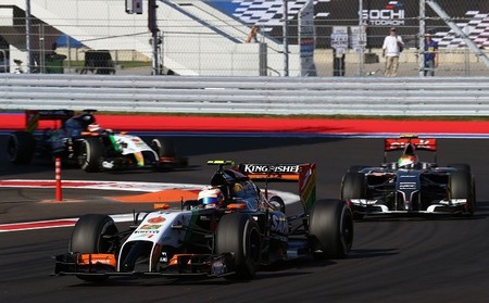 Force India también estuvo a punto de perderse el Gran Premio de Estados Unidos