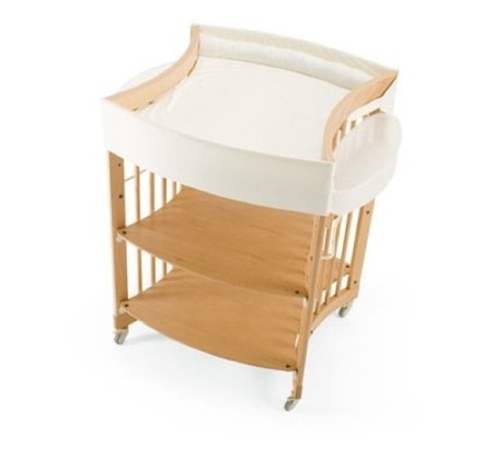 Muebles evolutivos para que la habitación del bebé crezca con él. Cambiadores y otros complementos