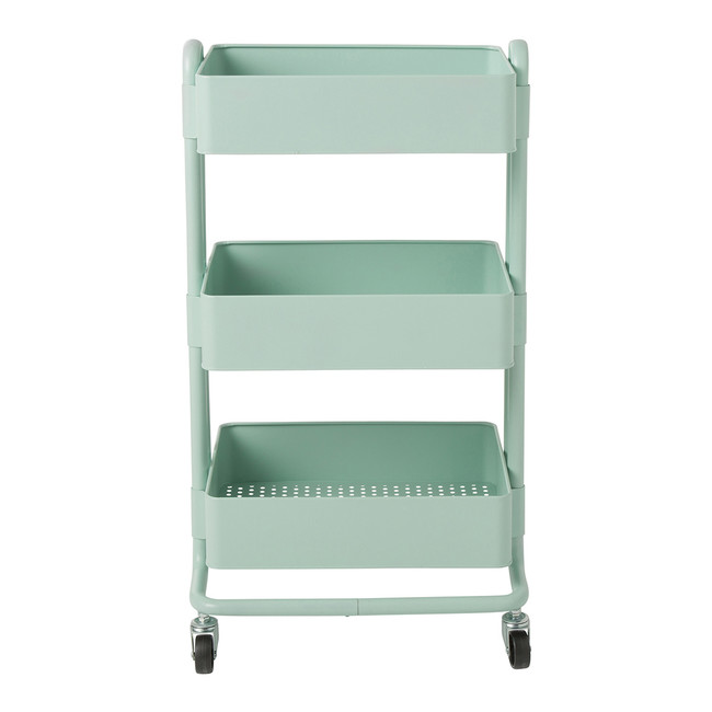 Muebles y carritos prácticos para ganar espacio de almacenaje en tu