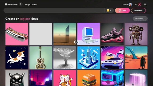 Create Bing