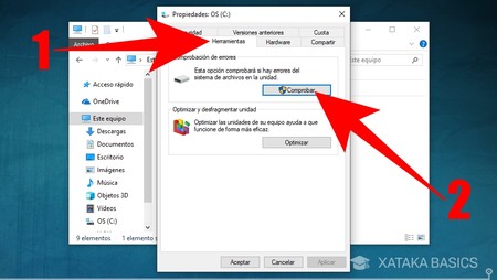 Cómo corregir los errores de tu disco duro automáticamente en Windows 10 y 11 "chkdsk"