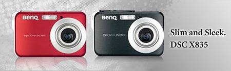 X835, nueva compacta de Benq