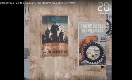 Montmartre París 1942 COVID-19