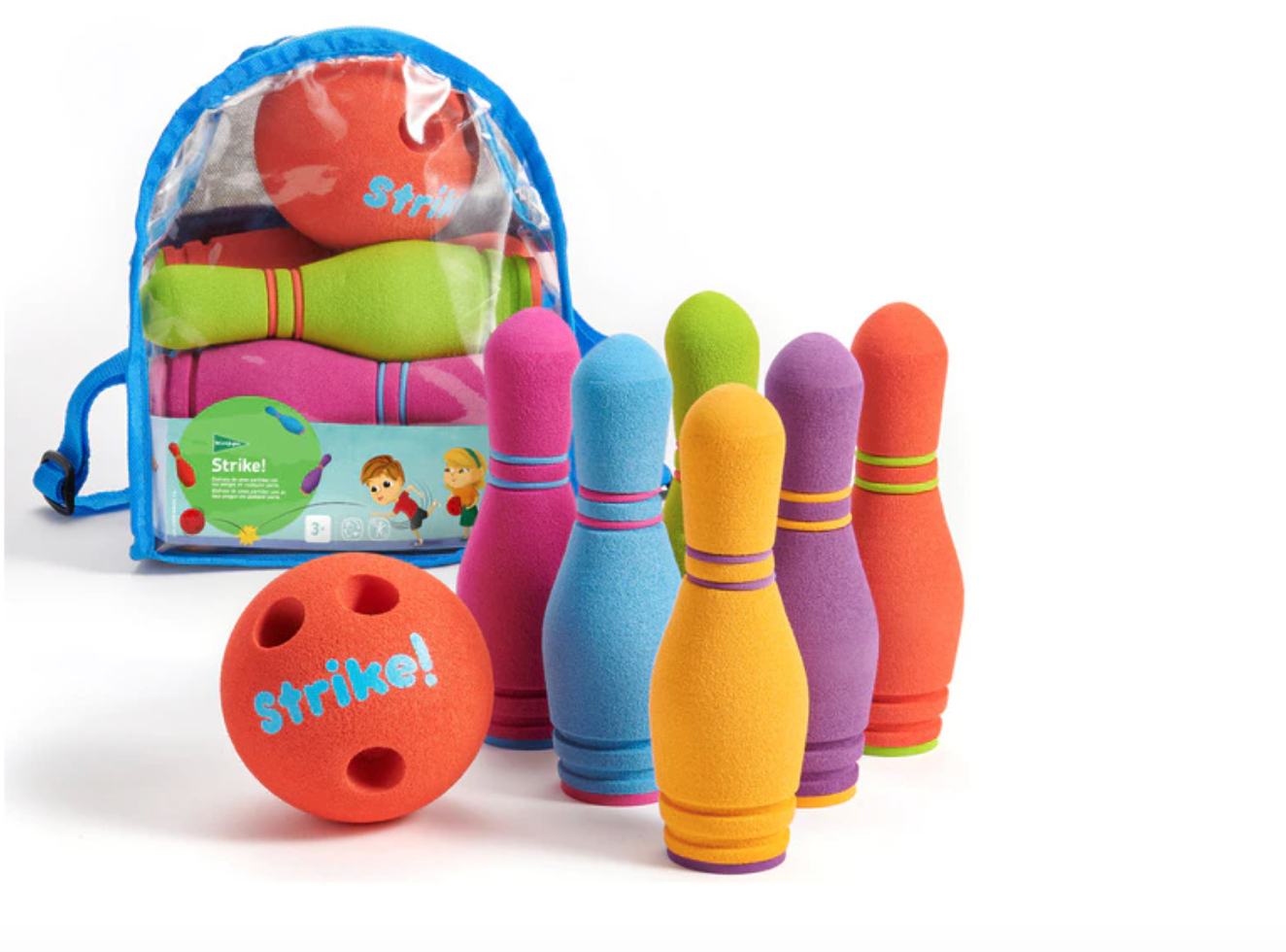 Set de bolos de gomaespuma Strike!