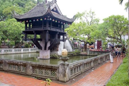 Vietnam: La pagoda de un solo pilar de Hanoi