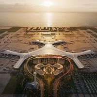 China está levantando un gigantesco aeropuerto sobre una isla artificial: la ingeniería no es el único reto