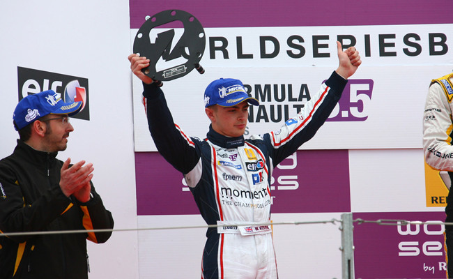 Will Stevens 2013 podio