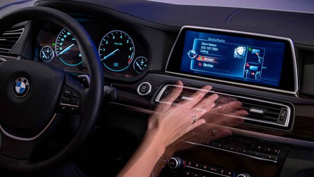 Control gestual del sistema multimedia de BMW