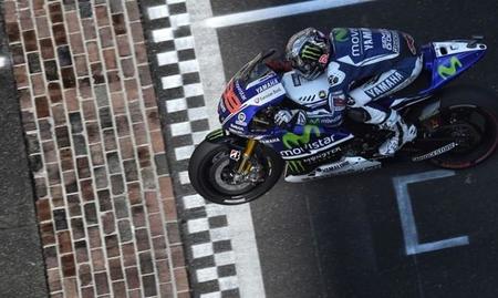 Jorge Lorenzo en Indianápolis
