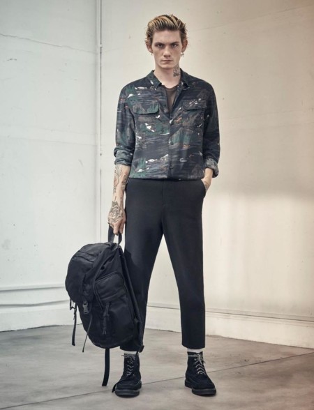 AllSaints nos brinda la inspiración perfecta para vestirnos en estos días lluviosos