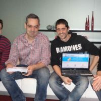 "Los problemas para emprender suelen ser ajenos a los emprendedores", Ferrán, Javier, Roger, Carles y Daniel, fundadores de Busconómico