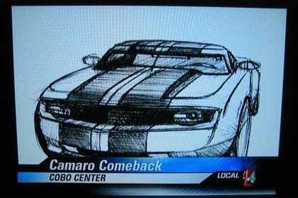 Chevrolet Camaro Scketch Sang Lee