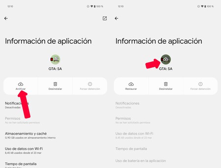 Archivar Aplicaciones Android 15