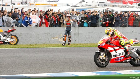 Rossi Stoner Jerez Motogp 2011