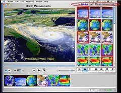 Datos atmosféricos con Google Earth